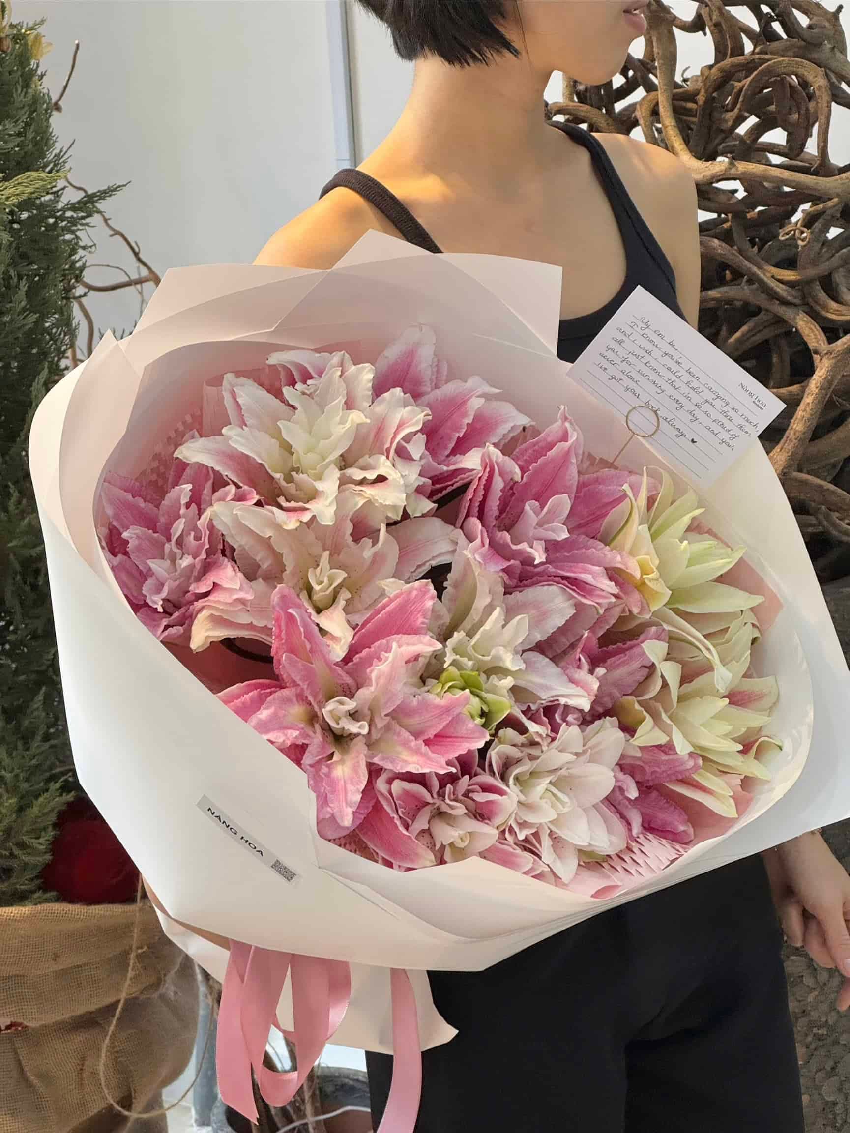 Hoa ly tươi mẫu 01