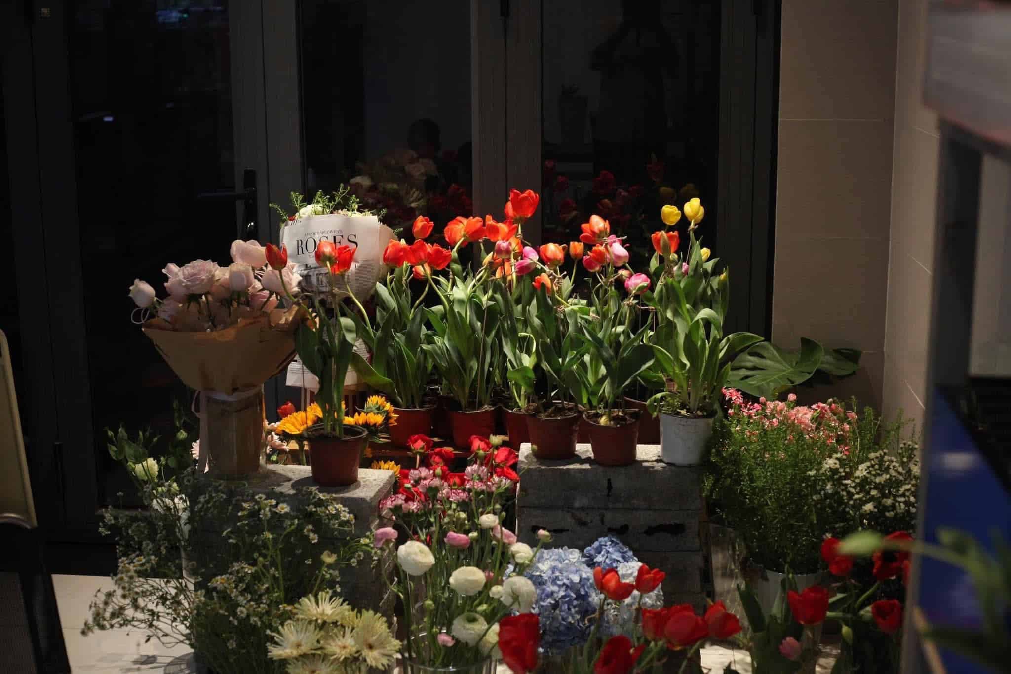 Bó hoa tươi thủ công tại Nàng Hoa Orchids